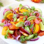 tomato avocado salad