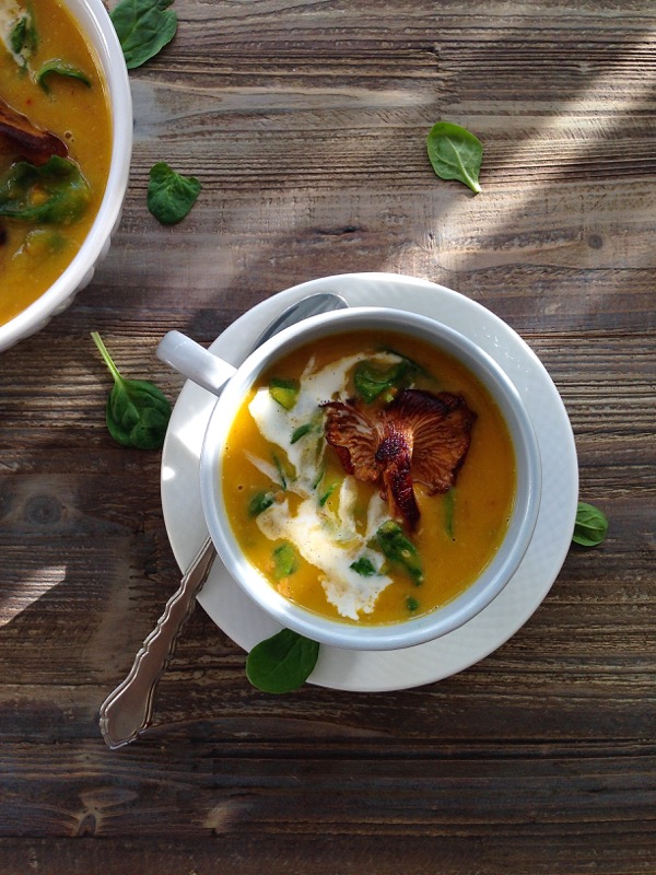 Chanterelle Mushroom Soup Chanterelle Mushroom Soup