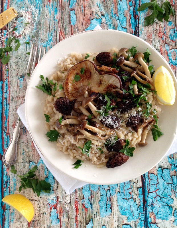 Vegan mushroom risotto recipe Vegan mushroom risotto recipe