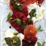 Blood Orange Salad Recipe with Burrata & Pesto