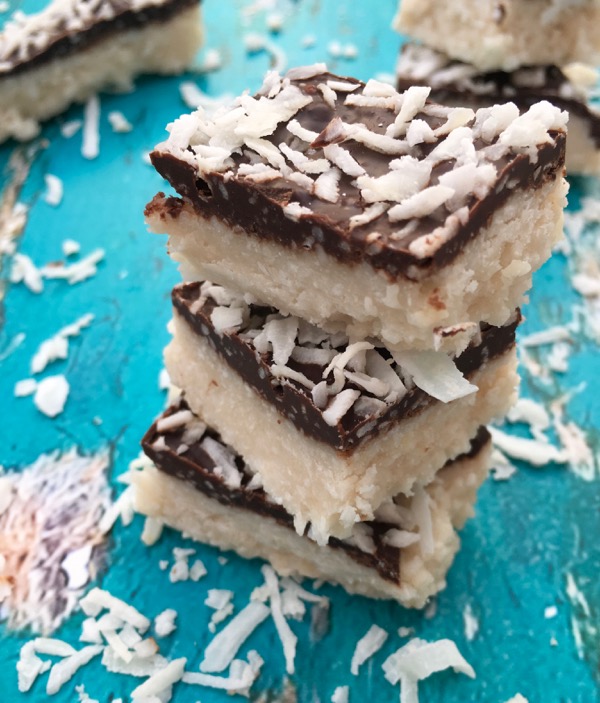 Chocolate Covered Coconut Bars Chocolate Covered Coconut Bars
