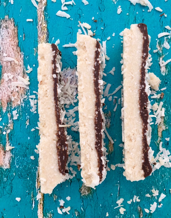 Chocolate Covered Coconut Bars Chocolate Covered Coconut Bars