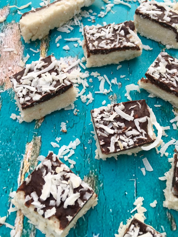 Chocolate Covered Coconut Bars Chocolate Covered Coconut Bars
