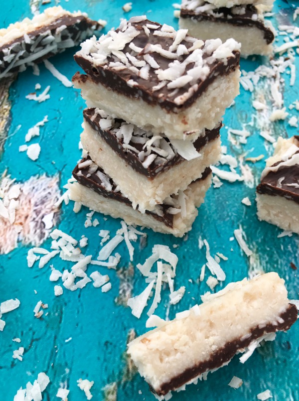 Chocolate Covered Coconut Bars Chocolate Covered Coconut Bars
