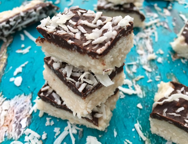Chocolate Covered Coconut Bars Chocolate Covered Coconut Bars