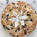 Blueberry Muffin Cake Recipe with Ricotta & Olive Oil