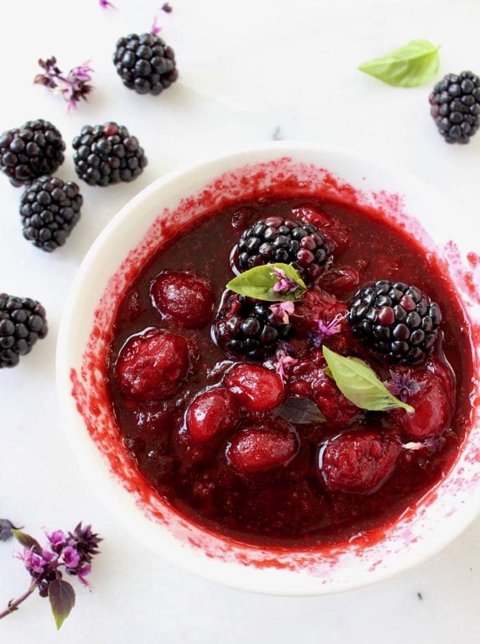 Blackberry Sauce Blackberry Sauce