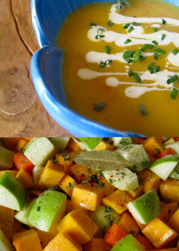 Roasted Butternut Squash Apple Soup Roasted Butternut Squash Apple Soup