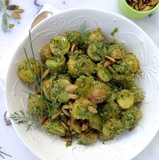 Chive Pesto Potato Salad Recipe
