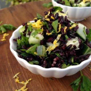 Cucumber Parsley Salad recipe