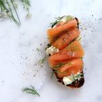 Smoked salmon crostini recipe
