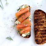 Smoked salmon crostini recipe