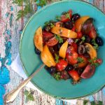 Tomato Puttanesca Salad Tomato Puttanesca Salad