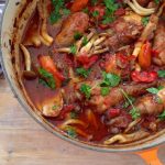 Italian Chicken Cacciatore Recipe ( Hunter Style Chicken )