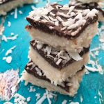 Chocolate Covered Coconut Bars