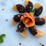 Chocolate Covered Oranges with Red Pepper Flakes