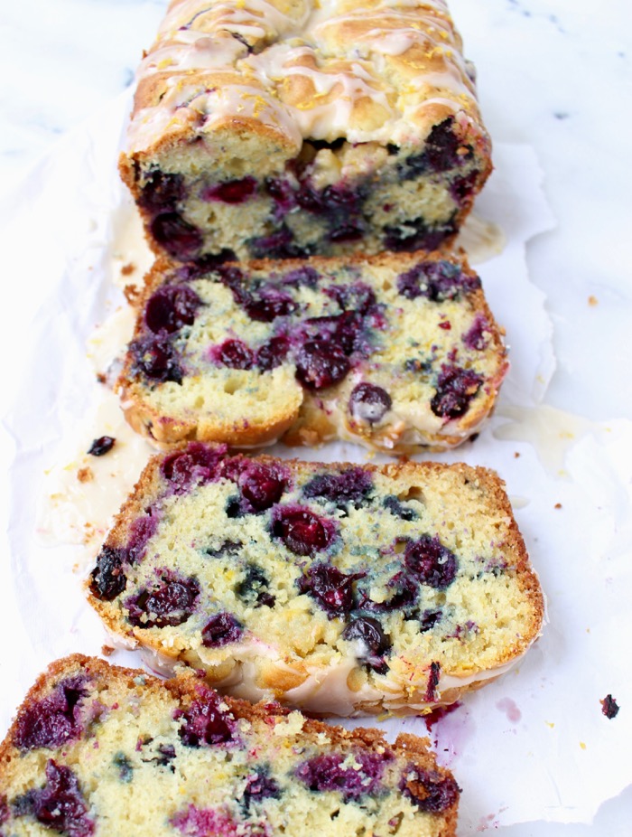 Blueberry Lemon Olive Oil Bread Recipe