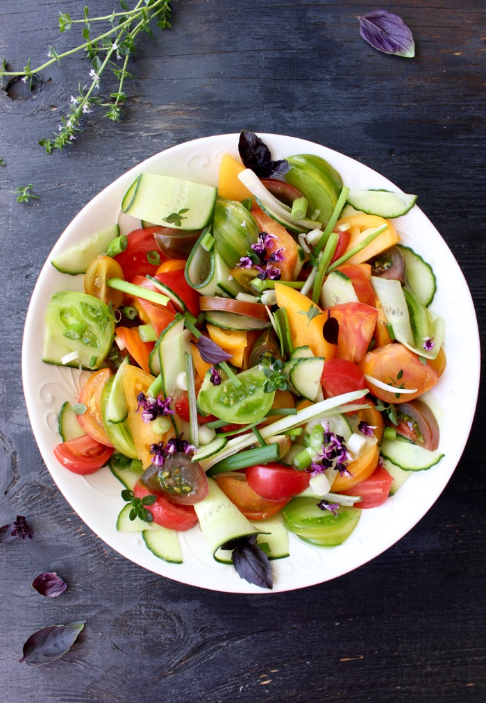 Cucumber Tomato Salad Recipe