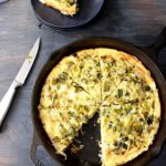 Potato Leek Frittata Recipe with Goat Cheese