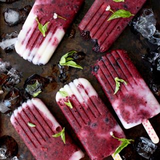 Homemade Popsicle Recipe with Mixed Berries