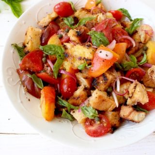 Bruschetta Panzanella Salad