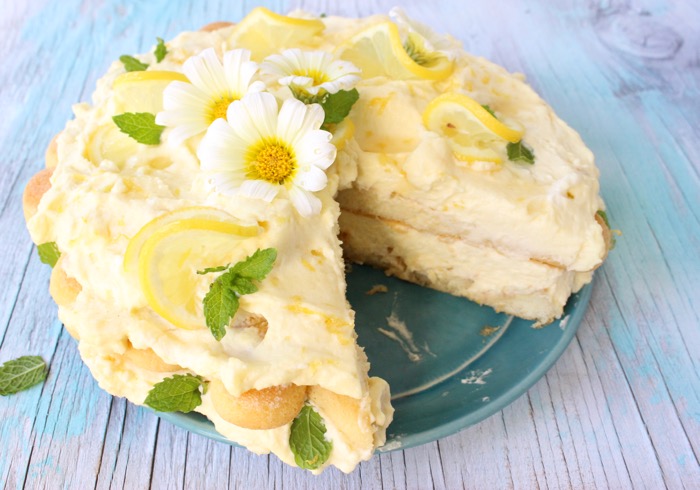 Limoncello Cake Recipe or Lemon Tiramisu