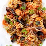 Seafood Spaghetti Recipe ( Spaghetti Frutti di Mare )