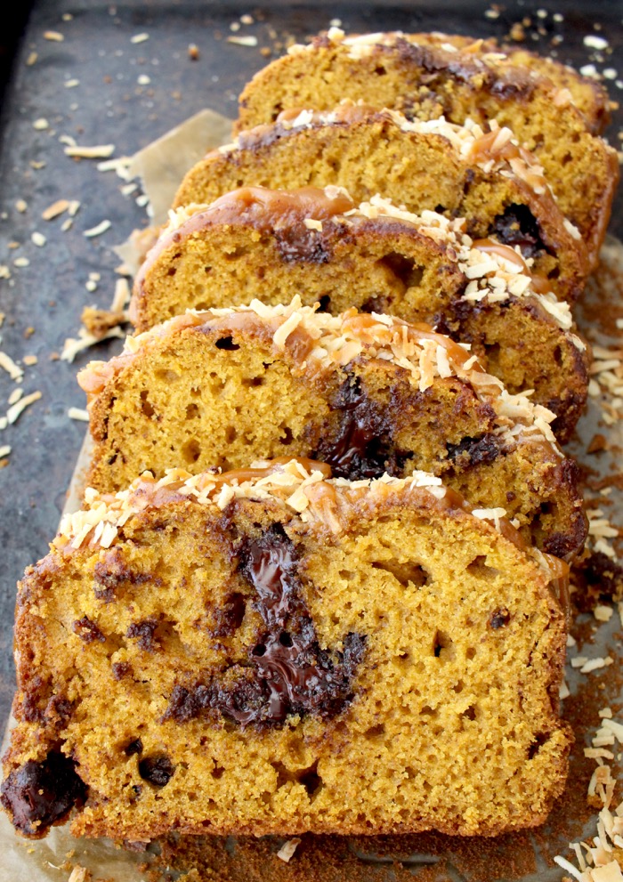 Best Pumpkin Bread Recipe with Chocolate & Caramel (Easy) Best Pumpkin Bread Recipe with Chocolate & Caramel (Easy)