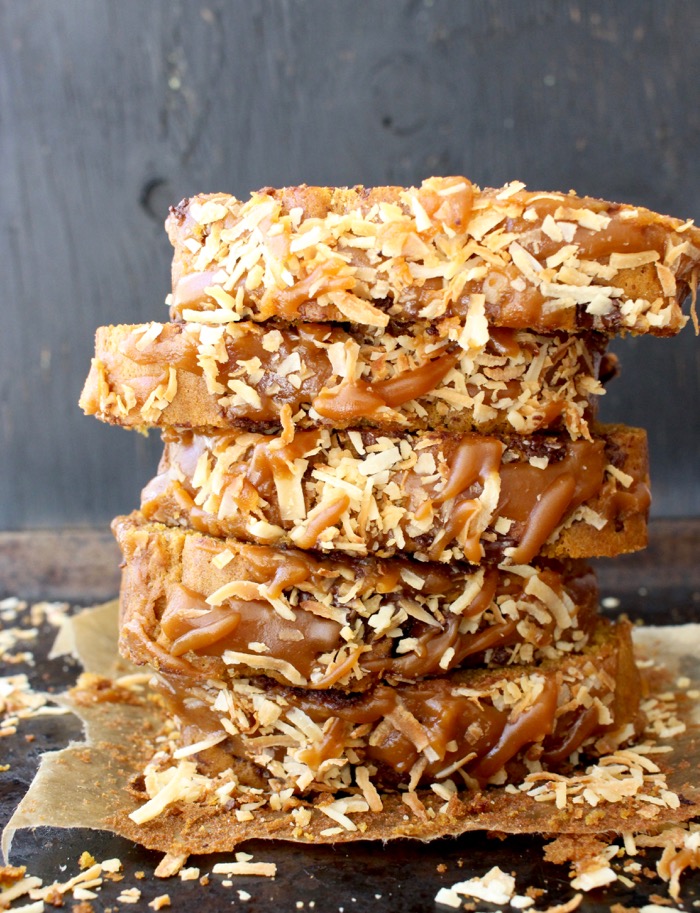 Best Pumpkin Bread Recipe with Chocolate & Caramel (Easy)