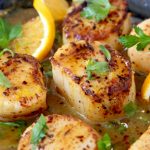 Seared Scallops Recipe with Orange Rum Sauce