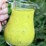 Pitcher of Mango Sauce