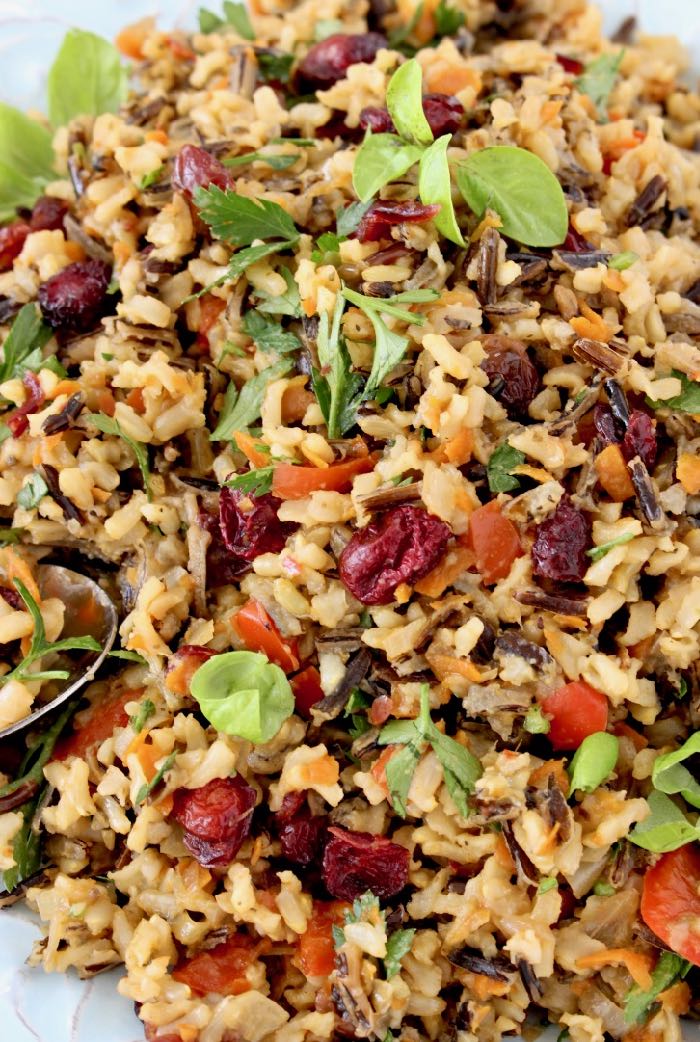 Healthy Cranberry Wild Rice Pilaf Healthy Cranberry Wild Rice Pilaf