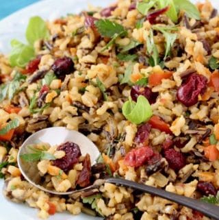 Cranberry Wild Rice Pilaf