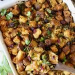Vegetarian Italian Bread Stuffing