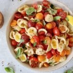 bruschetta pasta salad bruschetta pasta