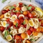 Bruschetta Pasta Salad orecchiette bruschetta pasta