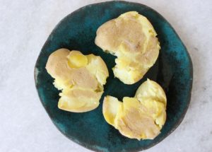 smashed gold potatoes for salad