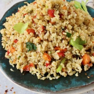 Homemade Brown Rice Pilaf