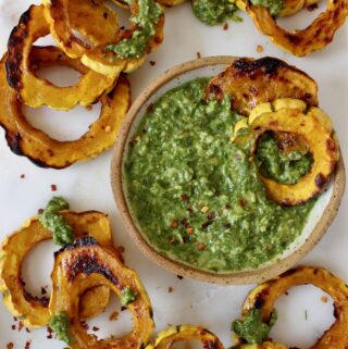 how to make roasted delicata squash