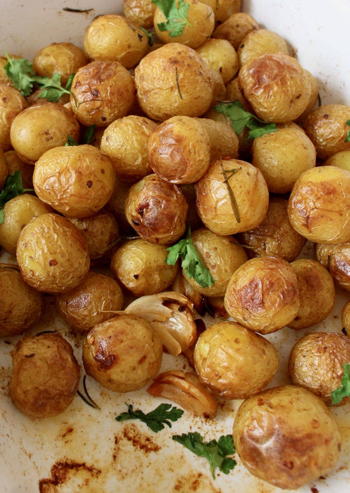 Whole roasted baby potatoes Whole roasted baby potatoes