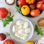 Homemade Vegan Mozzarella Homemade Vegan Mozzarella