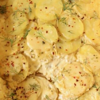 Dairy Free Scalloped Potatoes
