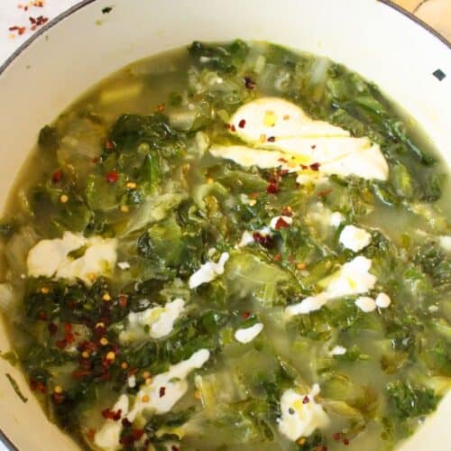 Lettuce Escarole Soup