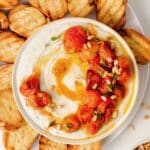 white bean dip